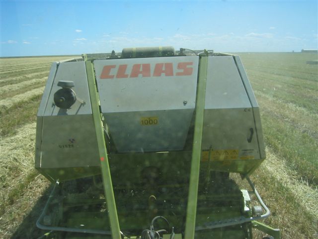Hay Bailing - Rear View