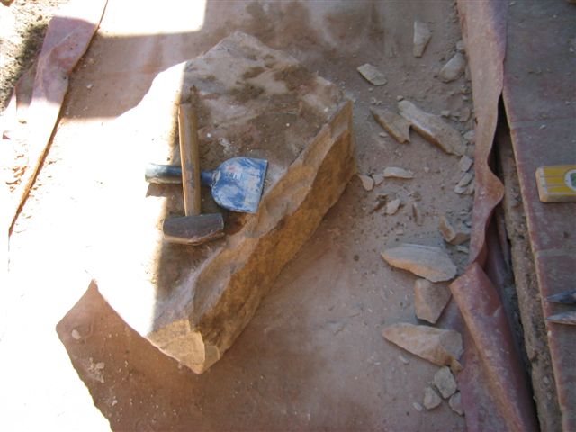 Natursteinbearbeitung Handmeissel